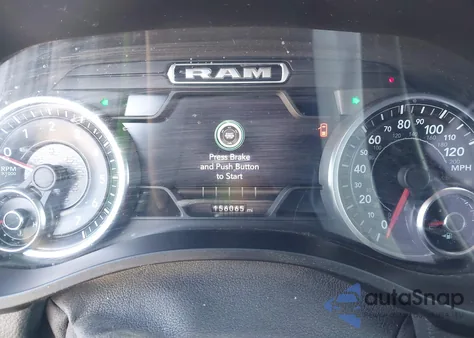 2019 Ram 1500 z USA, uszkodzony, nr VIN 1C6RREFT7KN905621